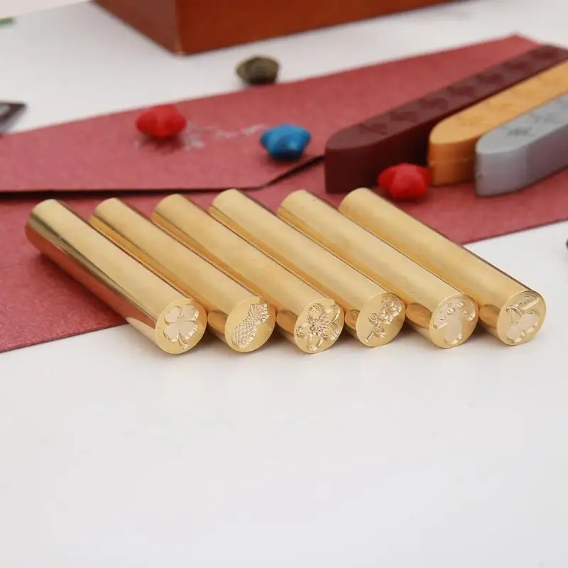 Портативный цилиндрический латунный конверт для документов на заказ