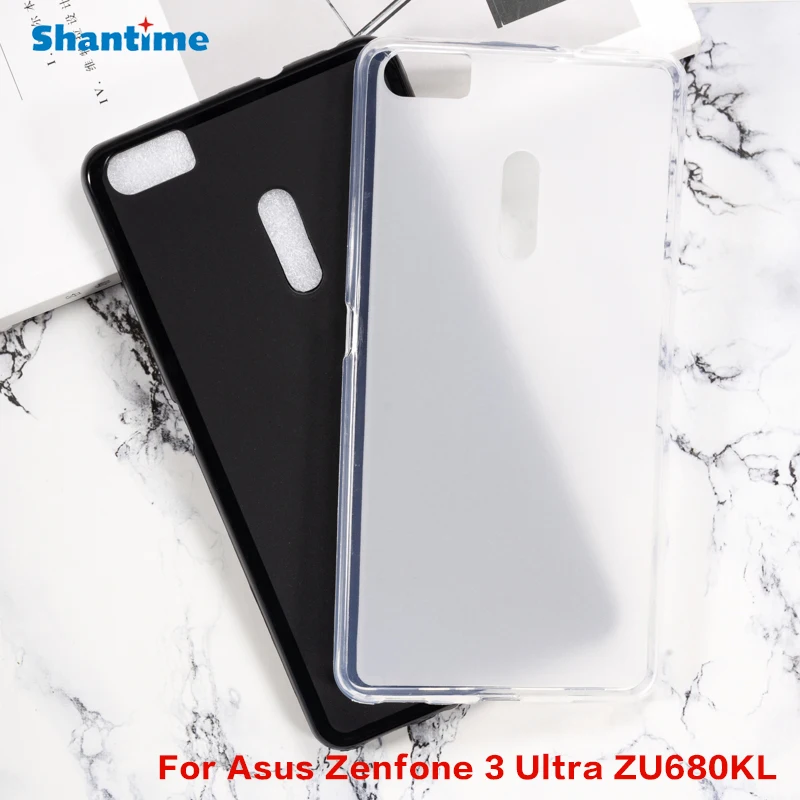 Гелевый силиконовый чехол для Asus Zenfone 3 Ultra ZU680KL защитный накладка мягкий из