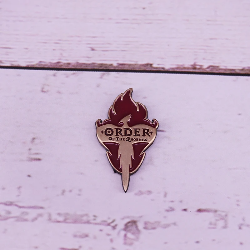 Брошь с изображением символа Феникса|Броши| |