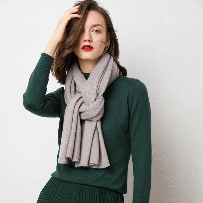 Новые женские шарфы сохраняют тепло повседневные и удобные зимний шарф из 100%