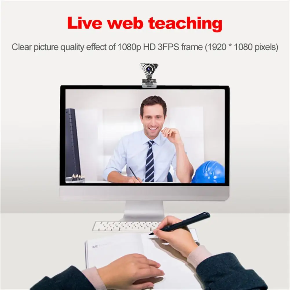 

Webcam HD 1080P Camera Webcam Built-in HD Microphone Web Camera for Computer PC Laptop Video Accessories