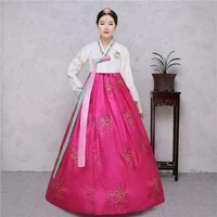 hanbok dress korean traditional dresses national costumes women kimono size s xl