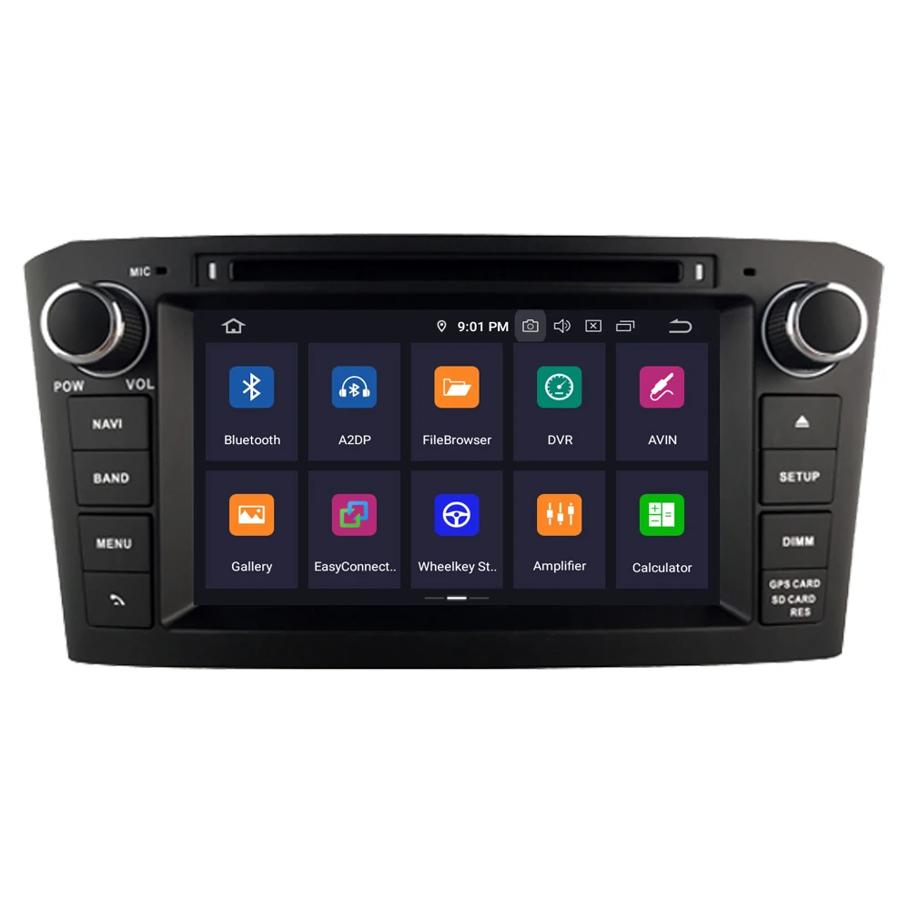 Автомагнитола для Toyota Avensis 2003 2004 2005 2006 2007 2008 Android 10 мультимедийная магнитола с GPS