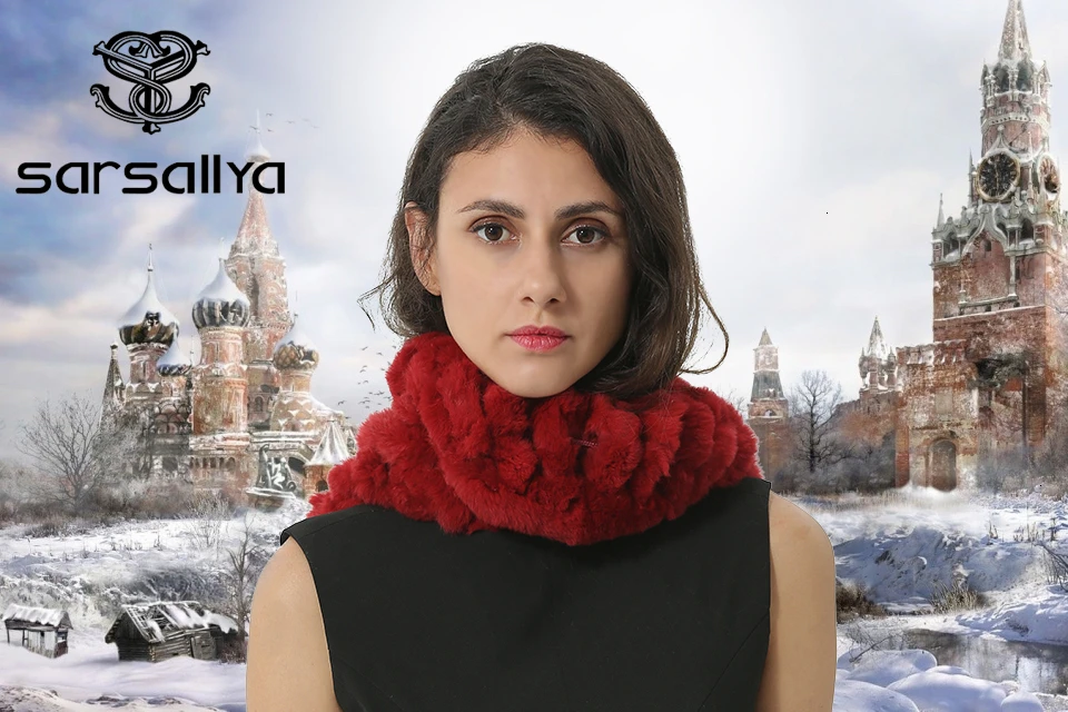 Шарф из натурального меха, женский зимний модный шарф-кольцо для девушек, теплый шарф с кроличьим мехом, женский шарф, Femme Bufanda Mujer