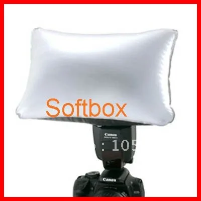 

Universal Soft Cloth inflatable flash diffuser softbox for all flash