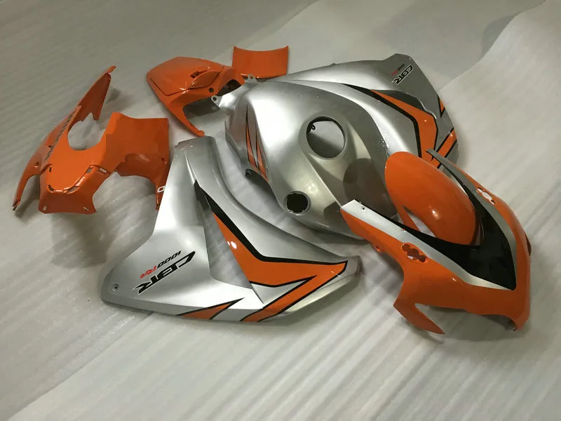Комплект обтекателей под давлением для CBR1000RR 08 09 10 11 CBR 1000RR 2008 2009 2011 ABS серебристо