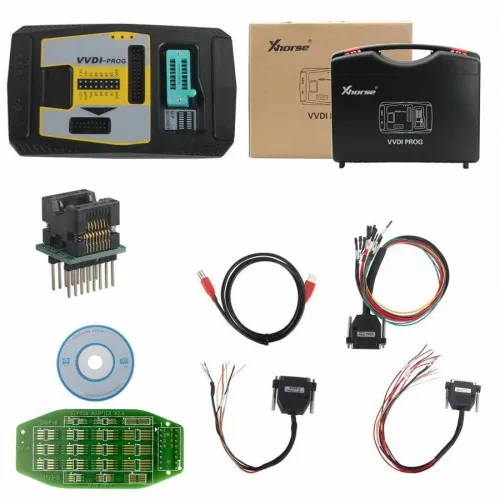 Оригинальный программатор Xhorse VVDI Prog с адаптером блока управления Bosch чтение BMW ECU