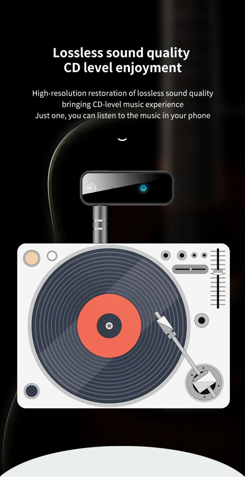 

New Two In One C28 Bluetooth 5.0 Audio Adapter 3.5mmAUX Car Bluetooth Computer TV Projection Receiver For TV PC Car AUX Speaker