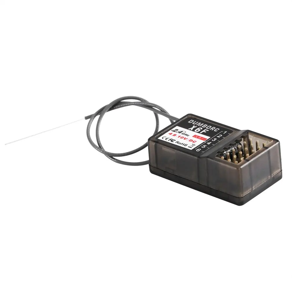 

DUMBORC X6FG X6F 2.4G 6CH Receiver With Gyro For RC DUMBORC X6 X4 X5 Transmitter Remote Controller RC Model DIY