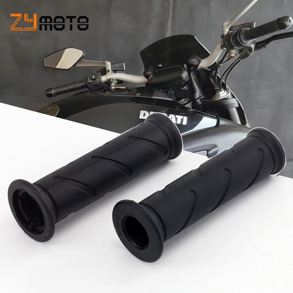 

For DUCATI Monster 695 659 696 796 795 M1100/S/EVO 1200/S 848/EVO Motorcycle Accessories OEM Rubber Handle Grips Grip cover