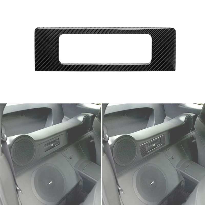

For Nissan 350Z 2006-2009 Carbon Fiber Auto Accessories Interior Parts Central Control DVD Player Panel Sticker