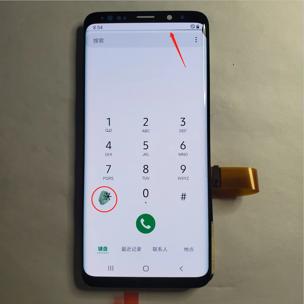 Оригинальный линейный вариант для Samsung Galaxy S9 + G965F G965W Plus ЖК-дисплей сенсорный