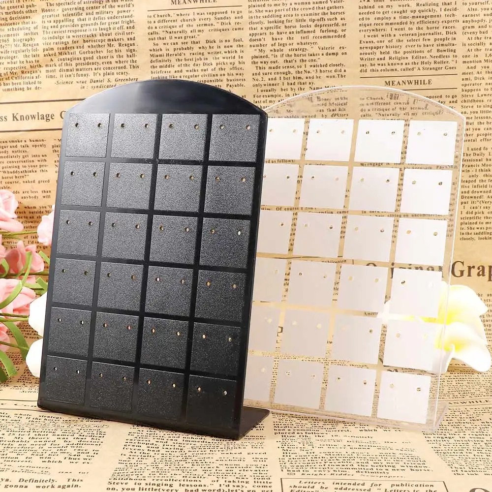 1PC Earrings Stands Display Shelf Rack Organizer Earring Screen Holds Fashion Jewelry Holder for Necklaces Accessories | Украшения и