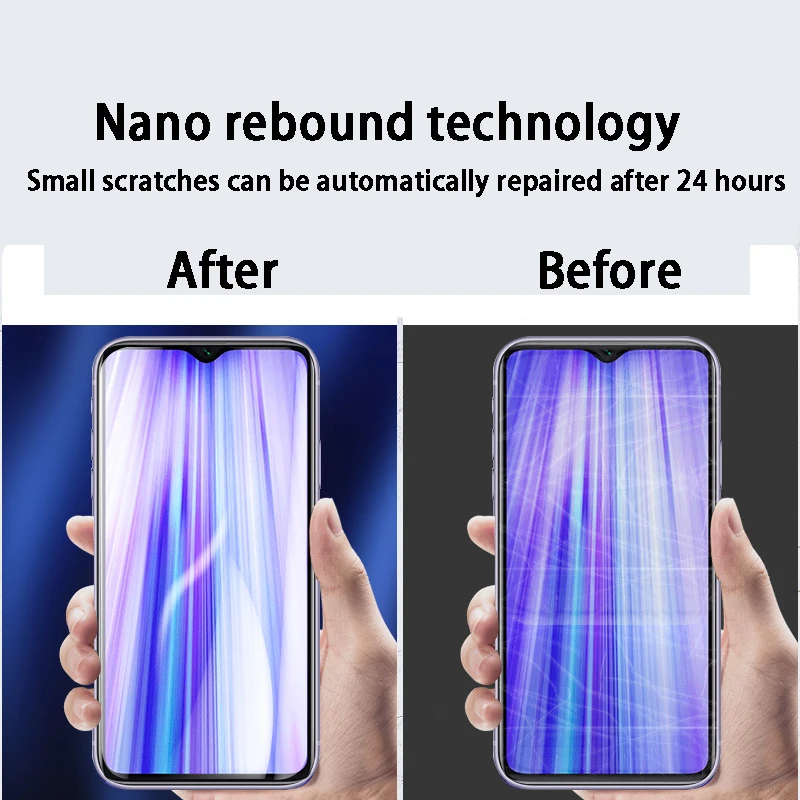 1 to 2pcs back hydrogel film on for Xiaomi Redmi Note 7 Pro 7S redmi7 7pro note7 note7s 6pro screen protector not tempered glass | Мобильные