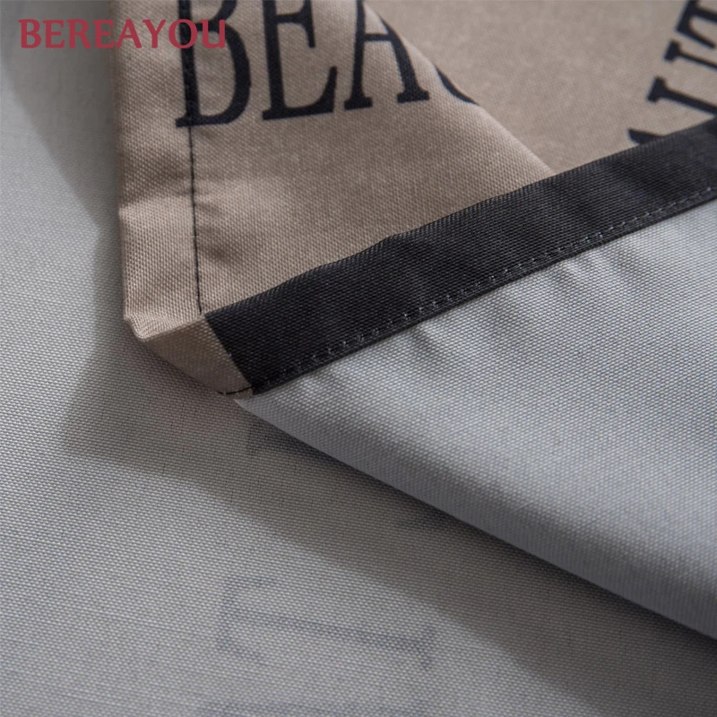 Рождественская скатерть в скандинавском стиле длинная Водонепроницаемая