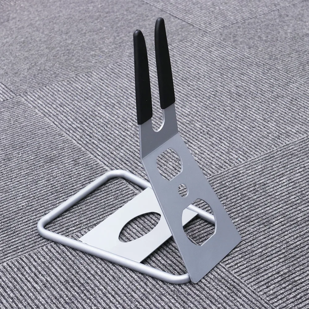 

Metal Floor Parking Rack Portable Arm Bike Rack Mountain Bikes Parking Racks Standing Bike Cycling Repair Display Stand (Black)