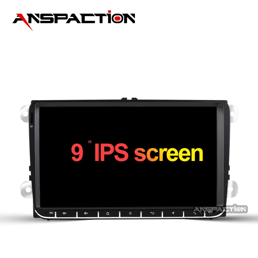 Anroid 9.0 Car Multimedia player DVD For VW/Volkswagen/Golf/Polo/Tiguan/Passat/b7/b6/SEAT/leon/Skoda/Octavia Radio GPS DAB | Автомобили и