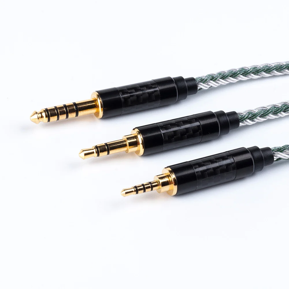 Hifihear 16 Core посеребренный кабель 2,5/3,5/4,4 мм обновления кабеля с MMCX/2Pin для ZS10 PRO ZSX BL-03 V90