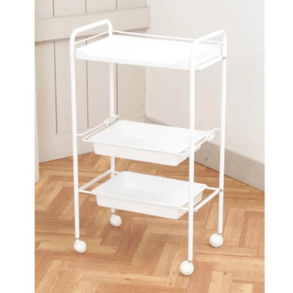 Elitzia ETST173W органайзер для хранения вагонетки салона красоты простой трехслойный