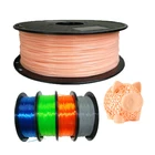 3D-принтеры гибкий TPU Филамент 1,75 мм 1 кг катушку Пластик 3D полиграфические материалы без пузырьков с вакуумной упаковки зеленой кожи Цвет