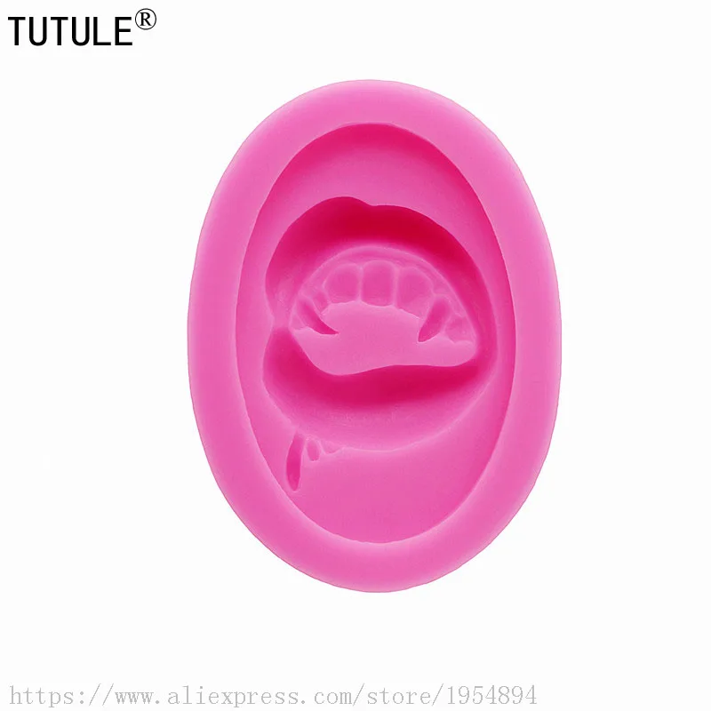 Силиконовая форма для губ формы печенья на День святого Валентина помадки из