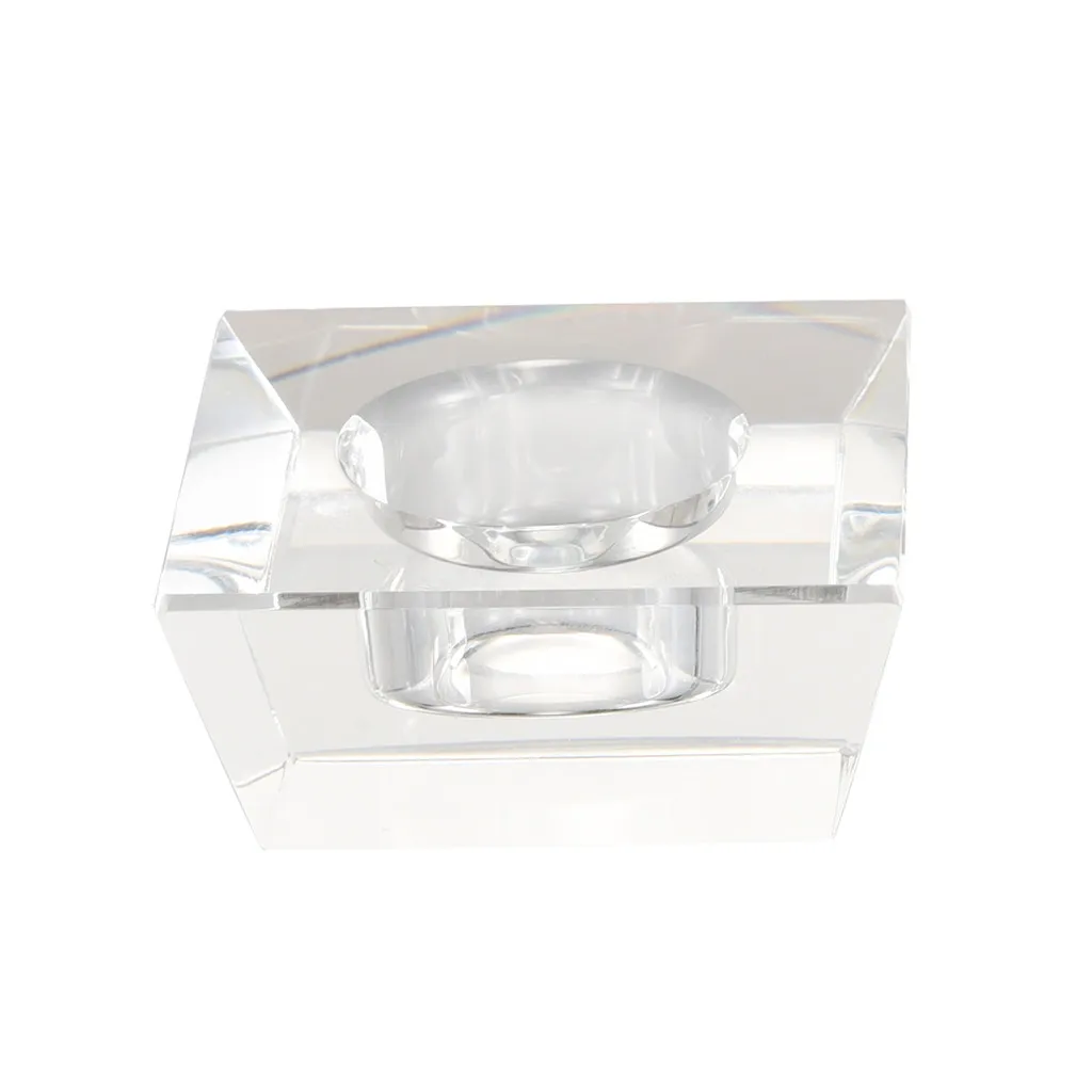 1 шт. романтическая Прозрачная Круглая полая классическая хрустальная