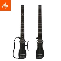 new arrival alp acoustic guitar dra300 foldable headless with shadow pickup system travel acoustic guitar portable