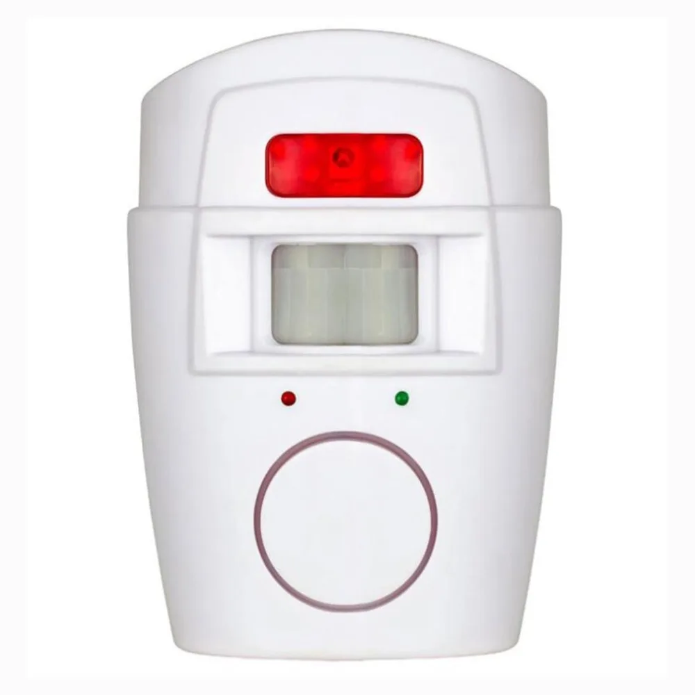 

PIR Motion Sensor Alarm Wireless Home Garage Caravan 2 Remote Controls Security PIR Motion Detectors for Home Caravans