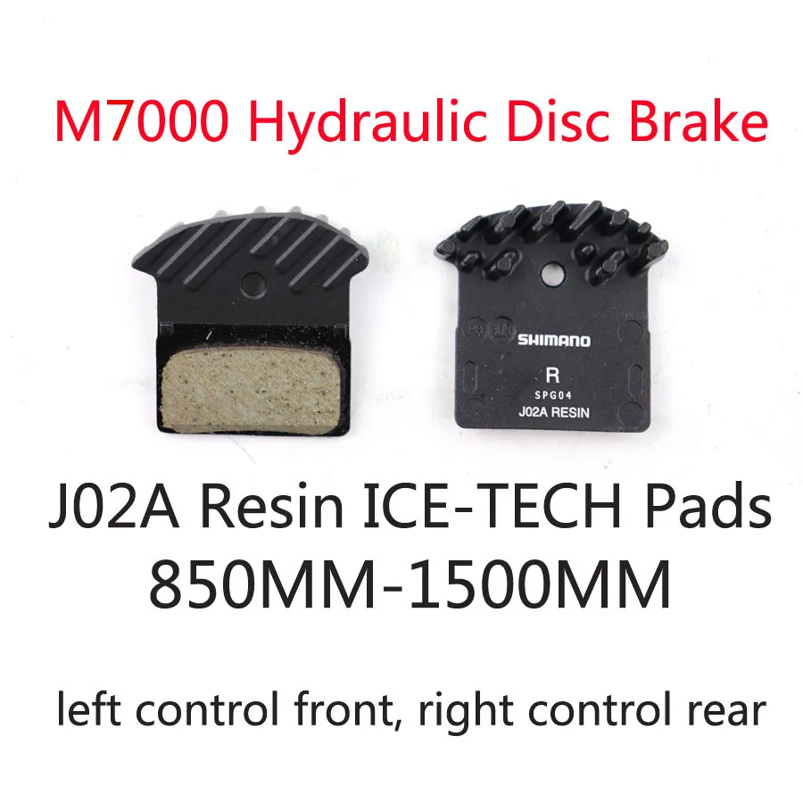850-1500 ICE-Tech SHIMANO DEORE SLX M7100 M7000 тормоз горных велосипедов гидравлические дисковые тормоза BR BL M7000 передние и задние 800/850MM-1500/1600 мм - Цвет: 850-1500 ICE-Tech