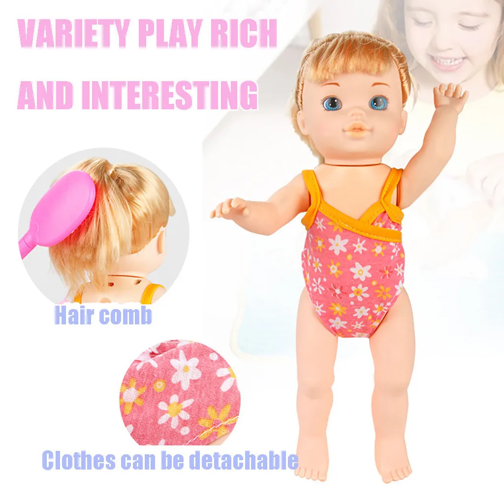 Water Funny Swimming Pool For Waterproof Electrical Doll Best Gift Toy Children kids toys juguetes brinquedos игрушки New | Игрушки и