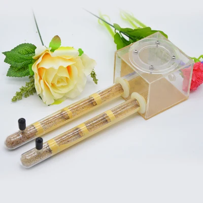 Муравьиные ферма Муравьиное гнездо бамбуковые трубочки для молодых королев и