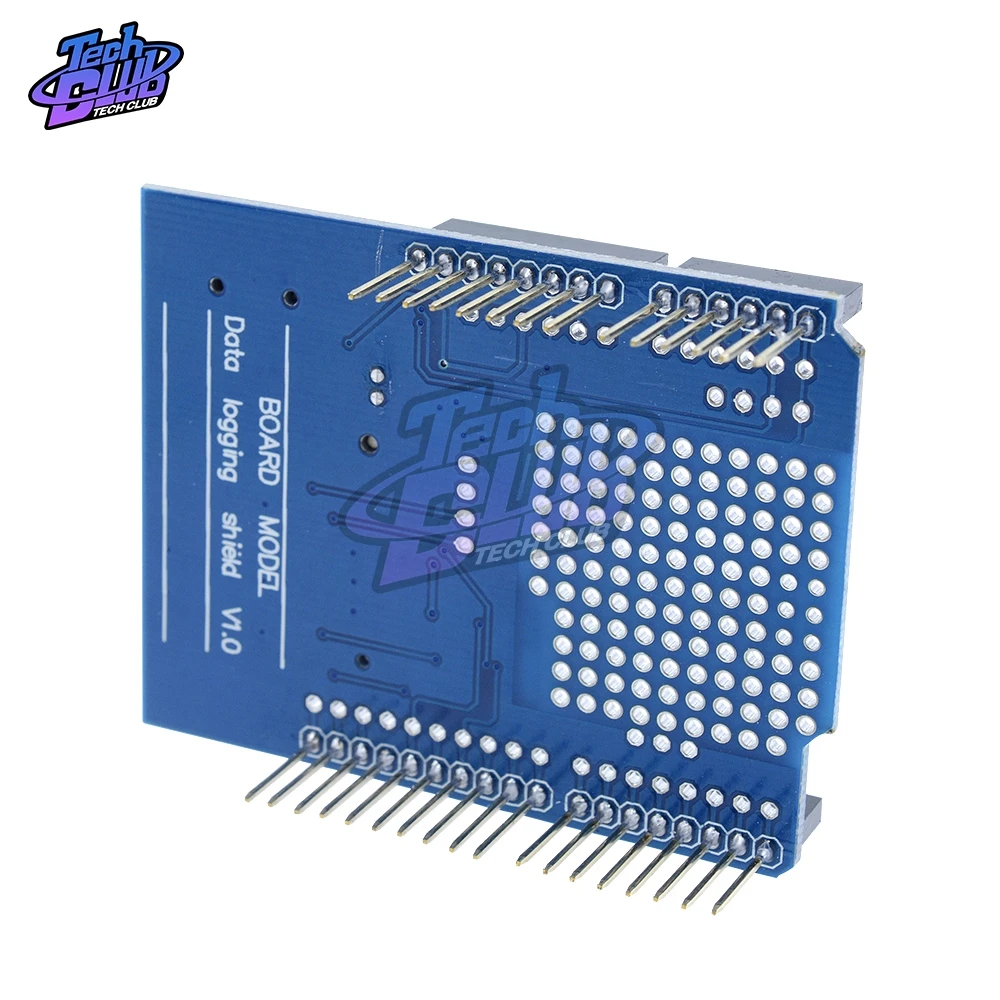DS1307 Logging Recorder Data Logger Shield Module With Micro SD Slot V1.0 for Arduino | Инструменты