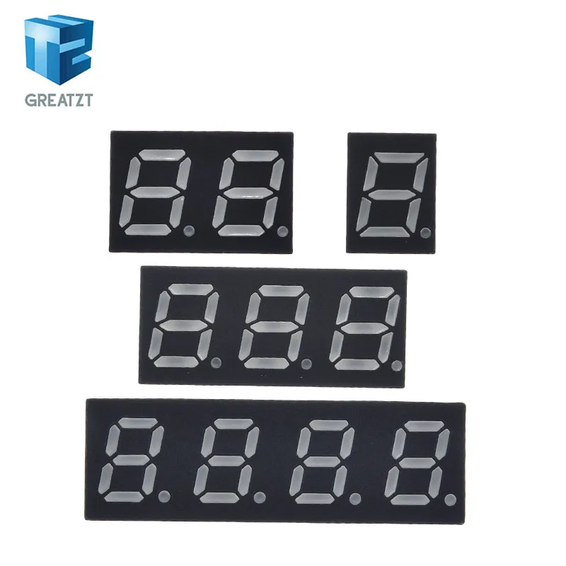 0,28 Zoll digitale Röhre LED-Anzeige 1Bit 2Bit 3Bit 4Bit Display gemeinsame Anode/Kathode 0,28" 7 Segment LED-Anzeigetafel – Detail 6