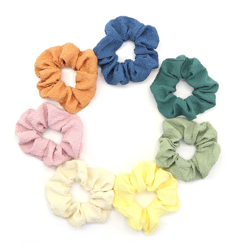 

Hot Sales Women Hairband Macaron cloth Elastic Hair Band Rubber Bands Headband Scrunchie For Women hair accessories,ACC140