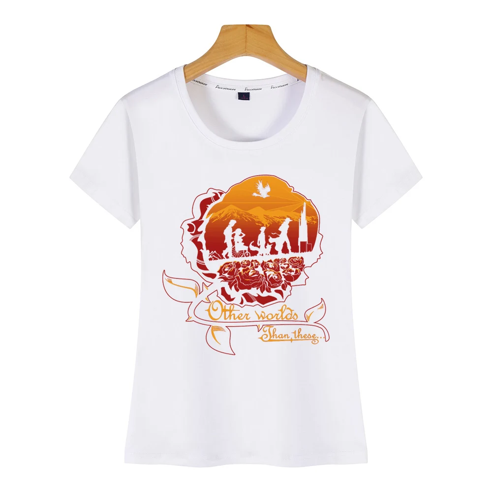 Женская футболка с надписями dark tower другой мир|Футболки| |