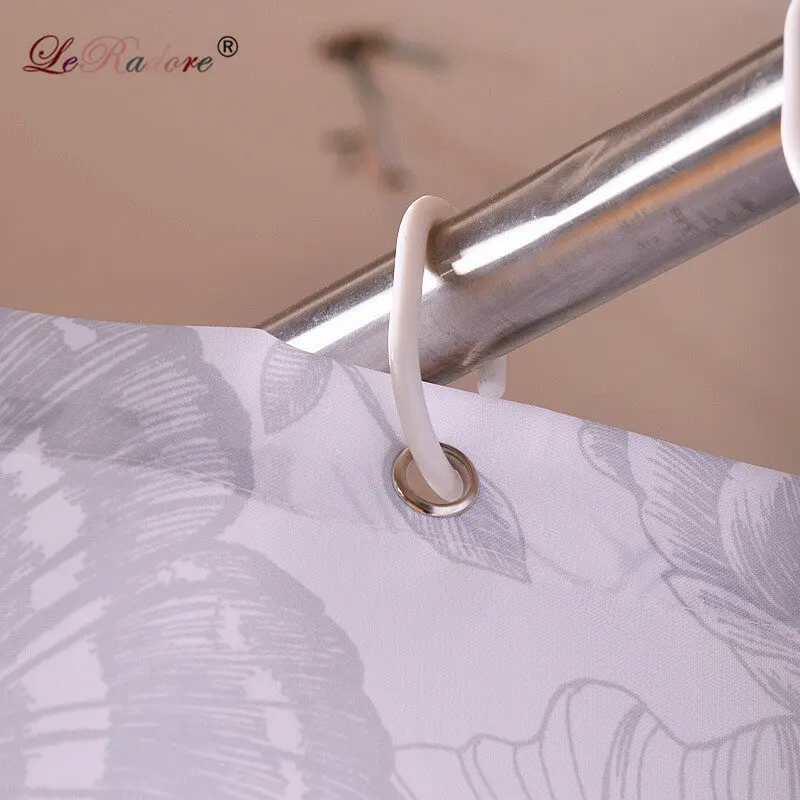 LeRadore ванная душевая занавеска С Рисунком бабочки Водонепроницаемая из