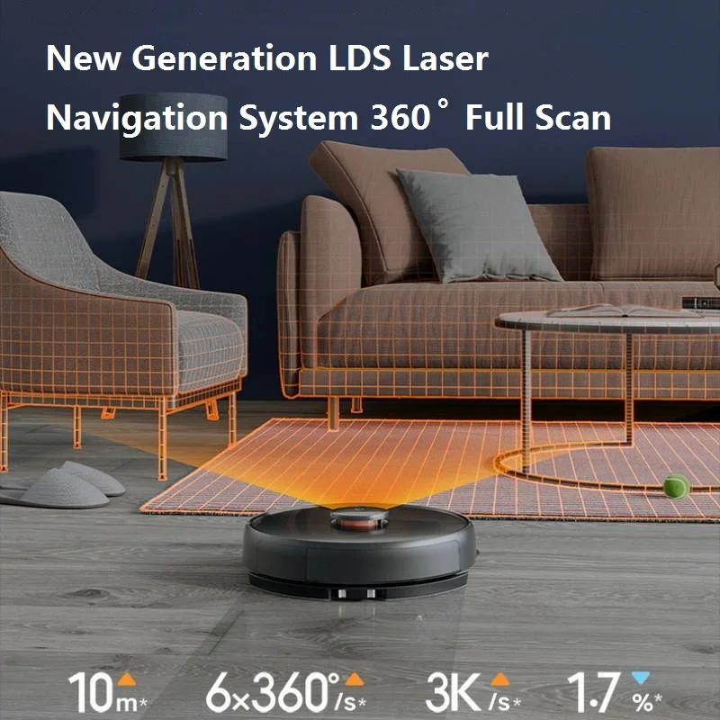 Новинка 2021 робот-пылесос Xiaomi Mijia Pro MJSTS1 для дома автоматический пылесос