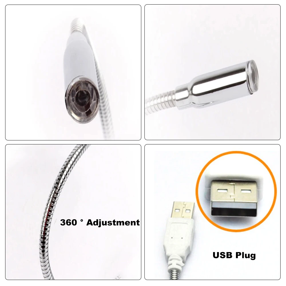 Светодиодная гибкая лампа для клавиатуры USB светсветильник льник ноутбука ПК