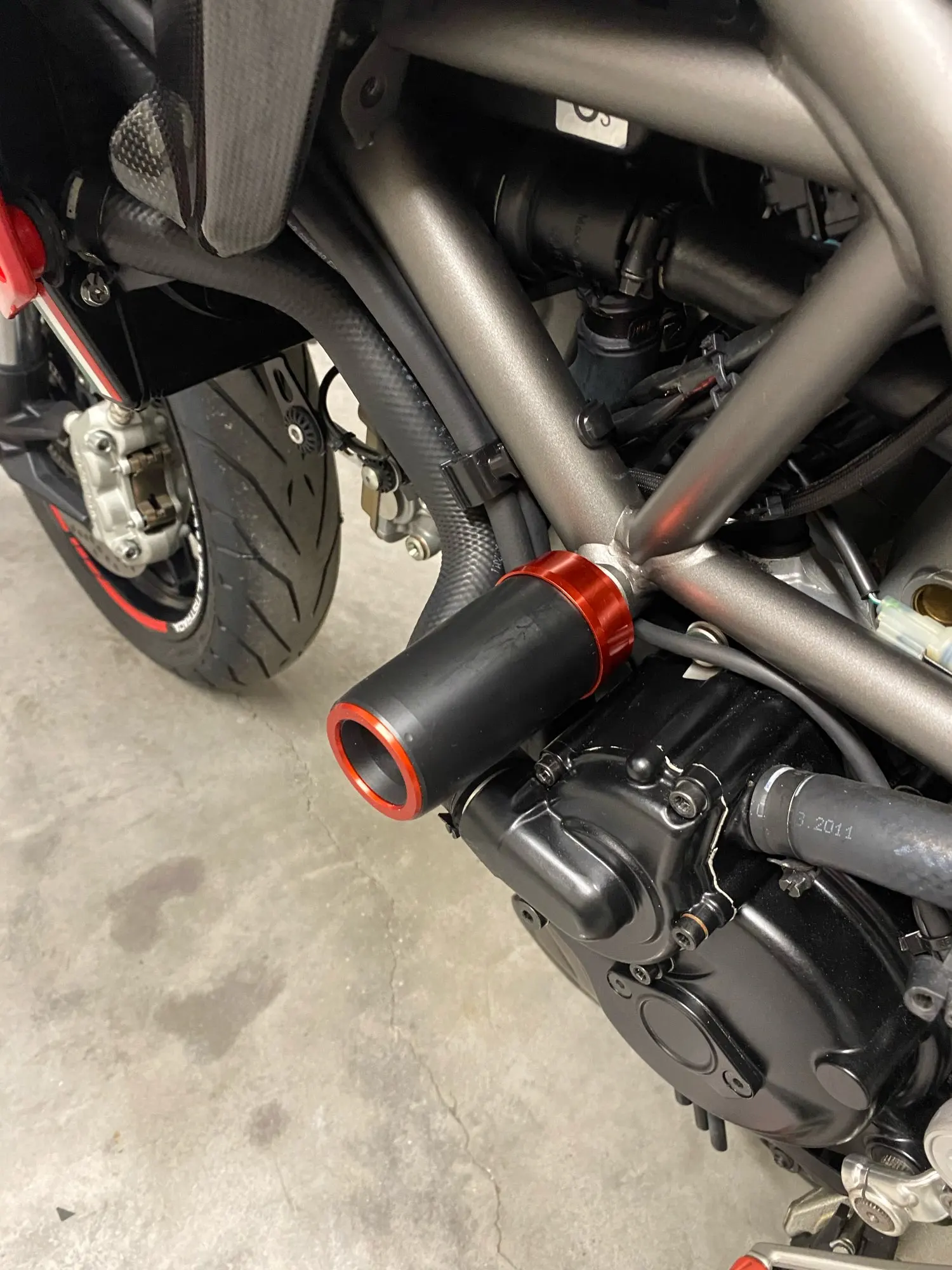 Для поездок на мотоцикле Ducati Hypermotard 821 монстр 696 795 796 1100 Мотоцикл Защита от падения