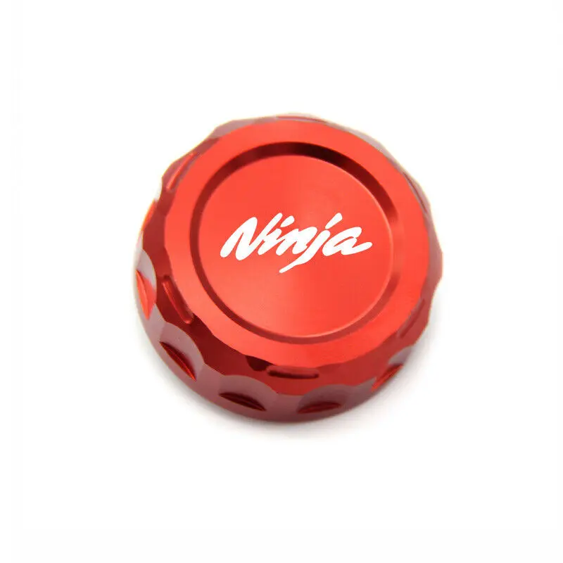 

For KAWASAKI NINJA250 300 400 650 1000 250R 250SL NINJA ZX-6R ZX10R 2008-2020 CNC Rear Brake Fluid Oil Cap Cover