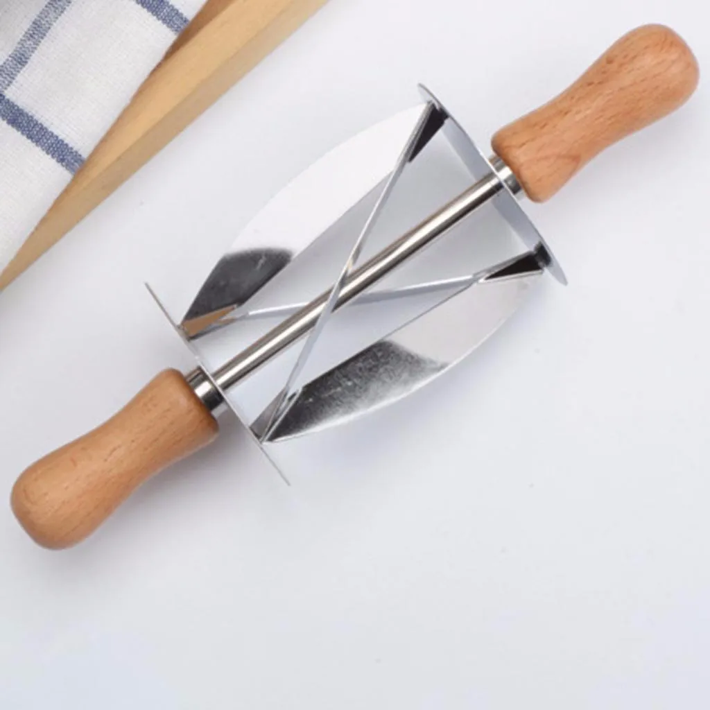 Лидер продаж 2019 продукты из нержавеющей стали для теста круассан роликовый резак