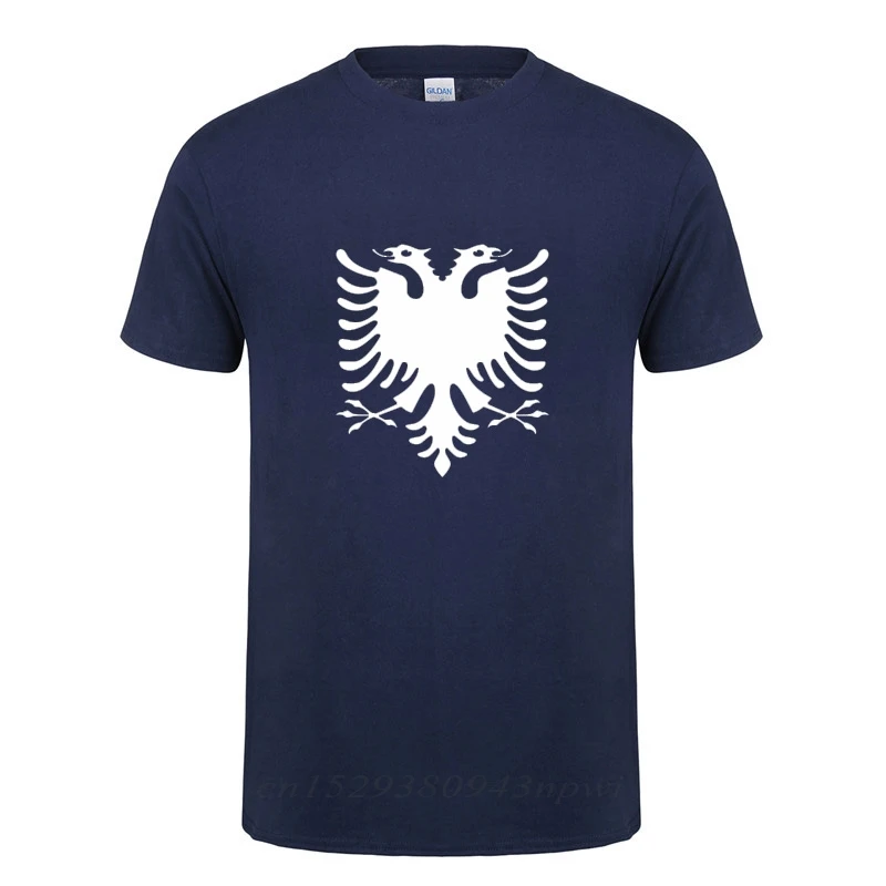 Футболка с надписью &quotАлбания&quot мужская летняя футболка короткими рукавами в