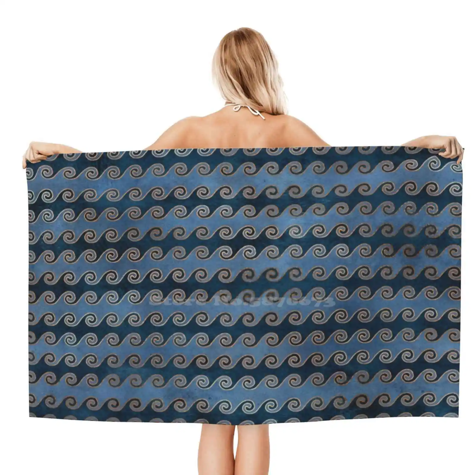 Греческие тематические сирены украшение для ключа волны корабли узор