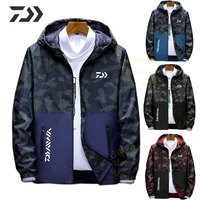 daiwa clothing for fshing jacket men hooded camouflage fishing shirt quick dry clothing quick dry multi pocket fishing clothes