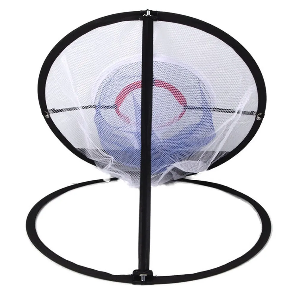 

Outdoor Golf Chipping Pitching Cages Foldable Golf Practice Net Indoor Golf Training Equipment