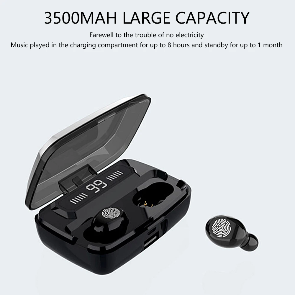 Willkey W2 TWS беспроводные наушники Bluetooth 5 0 HIFI спортивные беговые IPX7