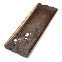 tea trays sandalwood piece features relief solid wood tea tray dry bulb table drain dual use dish set sea