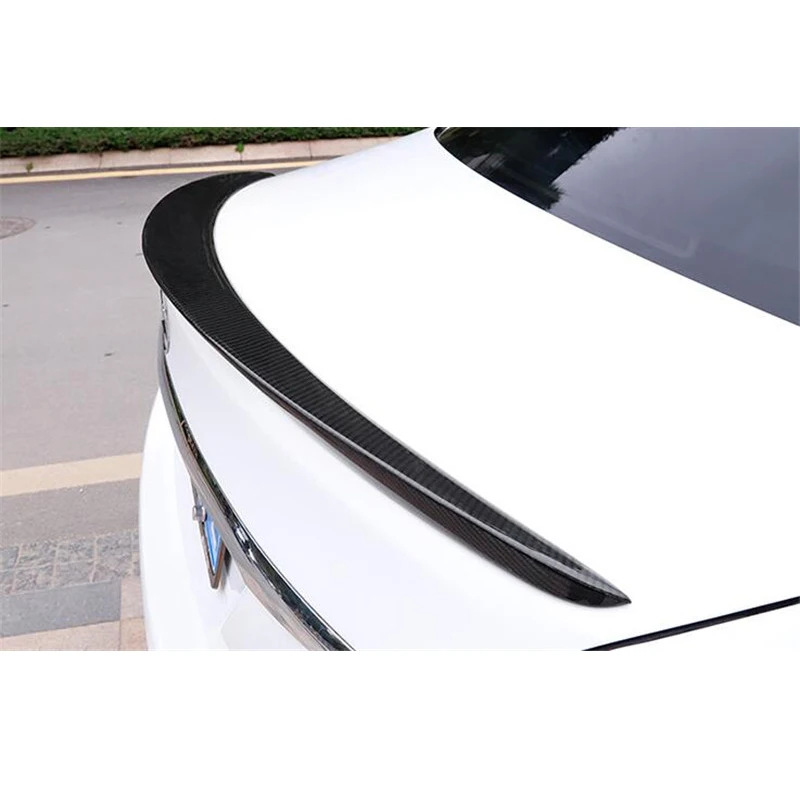 CEYUSOT для реальных углеродных аксессуаров спойлер Benz E-class W205 C180C200C300C260 седан