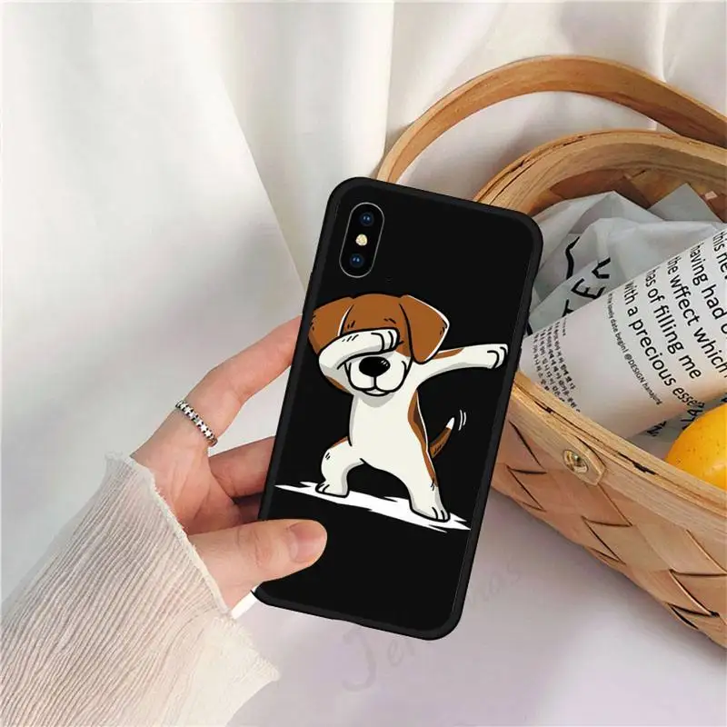 

dachshund dog Cute cartoon pet Phone Case for iPhone 11 12 pro XS MAX 8 7 6 6S Plus X 5S SE 2020 XR
