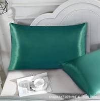 juwensilk pillow case standard sleep sxy new arrival satin slip silky turquoise decorative bed kinder rectangular cushion